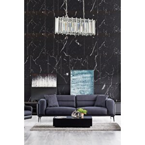 Wall Klasik Avize E14 48w 65x22cm Metal Krom Dorbien-fz-7302-ym-k