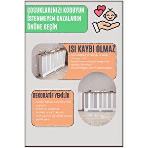 Perge Model, Beyaz Renk, 96 Cm Petek Kaplama, Dresuar