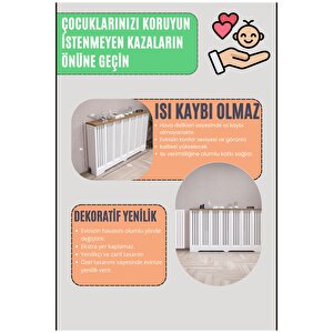Bodrum Model, Beyaz Üstü Çam Renk, 76 Cm Petek Kaplama, Dresuar