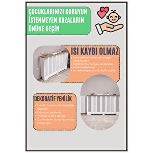Pera Model, Beyaz Renk, 96 Cm Petek Kaplama, Dresuar