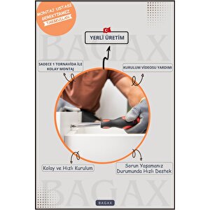 Karatay Model, Beyaz Üstü Çam Renk, 116 Cm Petek Kaplama, Dresuar