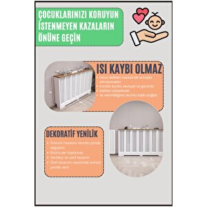 Pera Model, Beyaz  Renk, 136 Cm Petek Kaplama, Dresuar