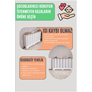 Perge Model, Beyaz Renk, 76 Cm Petek Kaplama, Dresuar