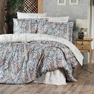 Poplin Saten Serene Double Nevresim Takımı