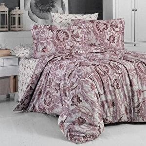 Poplin Saten Tanya Double Nevresim Takımı