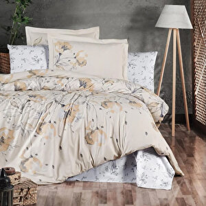 Poplin Saten Luna Double Nevresim Takımı