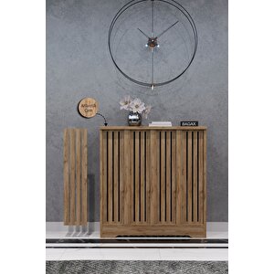 Efes Model, Çam  Renk, 76 Cm Petek Kaplama, Dresuar