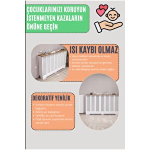 Pera Model, Beyaz Renk, 76 Cm Petek Kaplama, Dresuar