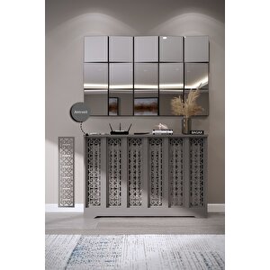 Karatay Model, Antrasit Renk, 116 Cm Petek Kaplama, Dresuar