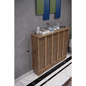 Pera Model, Çam Renk, 96 Cm Petek Kaplama, Dresuar