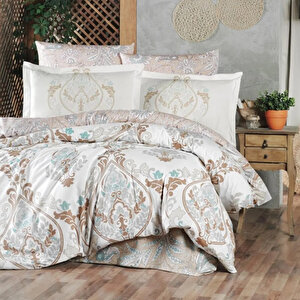 Poplin Saten Mary Double Nevresim Takımı