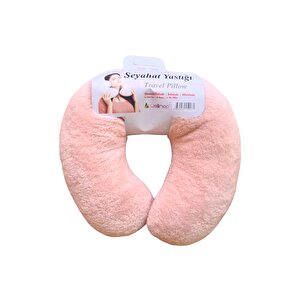 Seyahat Boyun Yastiği Toz Pembe