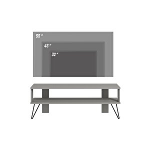 Duama Tv Sehpası, Tv Ünitesi, Gri, Ev-ofis