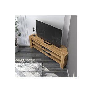 Corner Tv Sehpası, Tv Ünitesi Kilim Doğal
