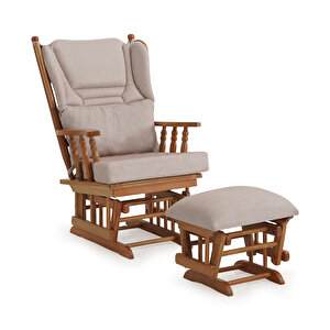 Relax Sallanan Sandalye Krem