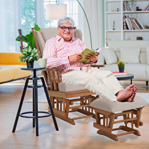 Relax Sallanan Sandalye Krem