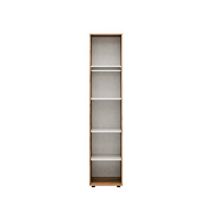 Oryana Tek Kapaklı Gardırop-koyu Ceviz 45x210x62 Cm