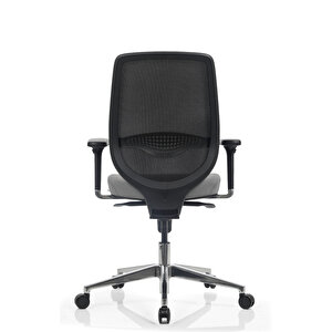 Bürosit Rhyme Alüminyum Ayarlı Kolçaklı Çalışma Koltuğu (kumaş)