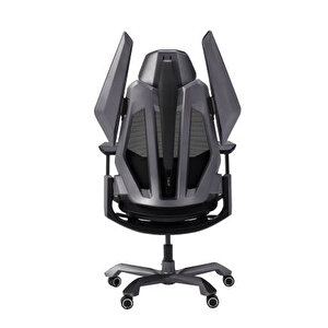 Adore Gaming T0 Next Generation Oyuncu Ve Yönetici Koltuğu-gri-siyah 75x130-139,5x70 Cm (gxyxd)