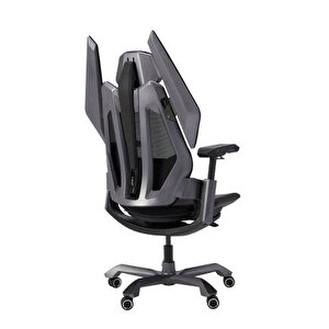 Adore Gaming T0 Next Generation Oyuncu Ve Yönetici Koltuğu-gri-siyah 75x130-139,5x70 Cm (gxyxd)