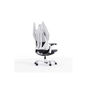 Adore Gaming T0 Next Generation Oyuncu Ve Yönetici Koltuğu-beyaz-siyah 75x130-139,5x70 Cm (gxyxd)