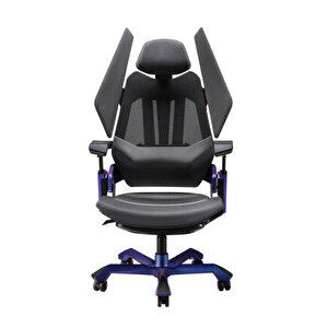 Adore Gaming T0 Next Generation Oyuncu Ve Yönetici Koltuğu-mavi-siyah 75x130-139,5x70 Cm (gxyxd)