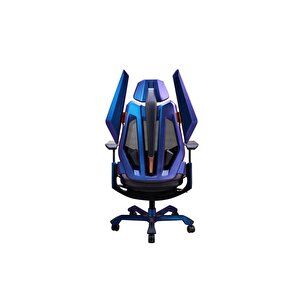Adore Gaming T0 Next Generation Oyuncu Ve Yönetici Koltuğu-mavi-siyah 75x130-139,5x70 Cm (gxyxd)