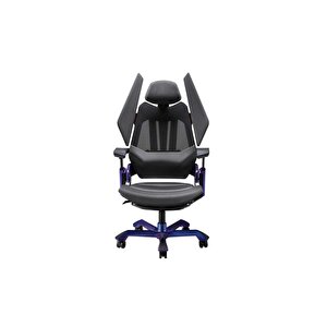 Adore Gaming T0 Next Generation Oyuncu Ve Yönetici Koltuğu-mavi-siyah 75x130-139,5x70 Cm (gxyxd)