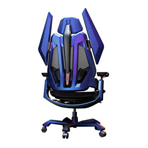Adore Gaming T0 Next Generation Oyuncu Ve Yönetici Koltuğu-mavi-siyah 75x130-139,5x70 Cm (gxyxd)