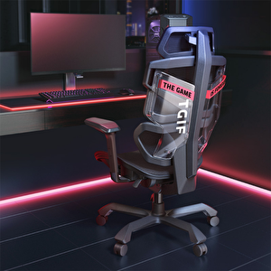 Adore Gaming Ace Ultra Ergonomik Oyuncu Ve Yönetici Koltuğu-siyah 70x117-127x70 Cm (gxyxd)