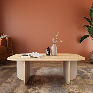 Beca O4810 Orta Sehpa 100 Cm Safir Üst - Kumtaşı