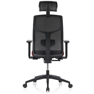 Bürosit M40 Başlıklı Siyah Gövde Çalışma Koltuğu (kumaş)
