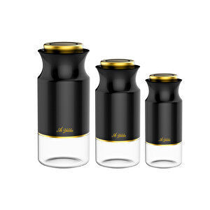 Black Line Gold Saklama Seti 6 Parça