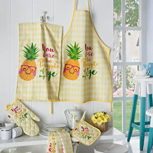 Pineapple 5 Parça Mutfak Seti