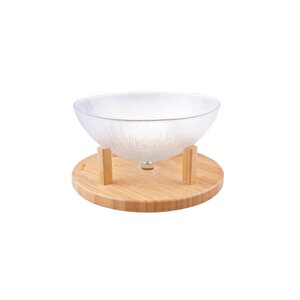 Kuga Cam Kapakli Ayakli Kek Fanusu 30 Cm B3954