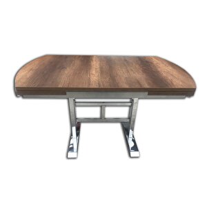 Masa 13796 Japon Ayak Model Metal Çelik Nikelaj Kelebek Ceviz Açılır El Yapım