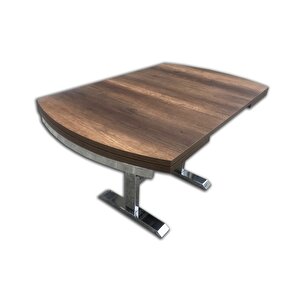 Masa 13796 Japon Ayak Model Metal Çelik Nikelaj Kelebek Ceviz Açılır El Yapım