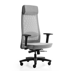 Tarsus Business Çalışma Koltuğu Kumaş Gri
