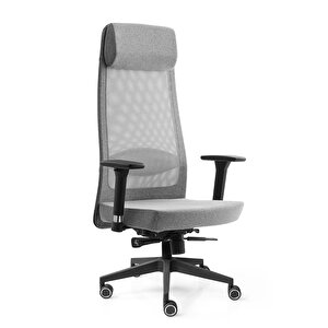 Tarsus Business Çalışma Koltuğu Kumaş Gri