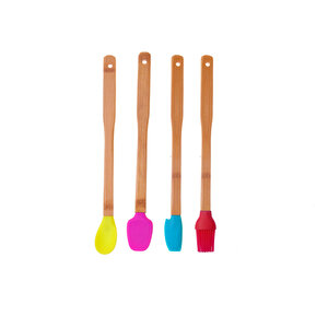 Zolly 4 Parça Spatula Seti Büyük