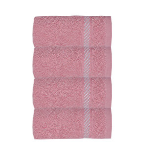 4 Lü Mutfak Kurulama Havlusu Bezi 30x30 Cm Somon