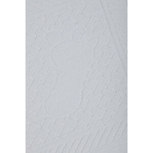 Ayak İzli Banyo Havlusu % 100 Pamuk Yumuşak Ayak Havlusu 50x70 Cm Krem