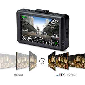 Finevu Lx2000 Fullhd 2 Kameralı Ips Full Dokunmatik Kod Ekranlı Adas+gps Dahil Araç Kamerasi