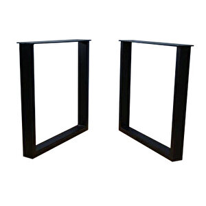 Profil Masa Ayağı Mutfak Masası Ayağı Kare Masa Ayağı 75 Cm x 50 Cm (Y x G)
