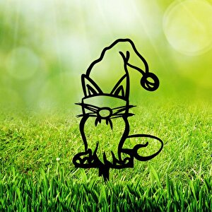 Bahçe Kazığı Demir İmalatı Bahçe Süsü Bahçe Cücesi Kedi