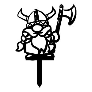 Bahçe Kazığı Demir Üretimi Viking Tasarım Bahçe Süsü