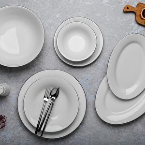 Capella Silver 30 Parça Yemek Takımı