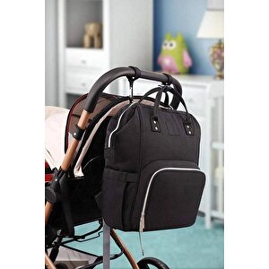 Gnd Siyah Anne Bebek Bakım Sırt Çantası Gnd-baby01