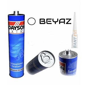Dayson Extra Profesyonel Pu Mastik Beyaz 280ml Dayson Yapıştırıcı Silikon