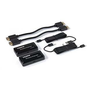 Nvc-hdwe150 Hdmi Extender Wireless Transmitter Görüntü Ve Ses Aktarıcı